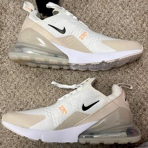 Womens Air Max 270 - White Desert Sand